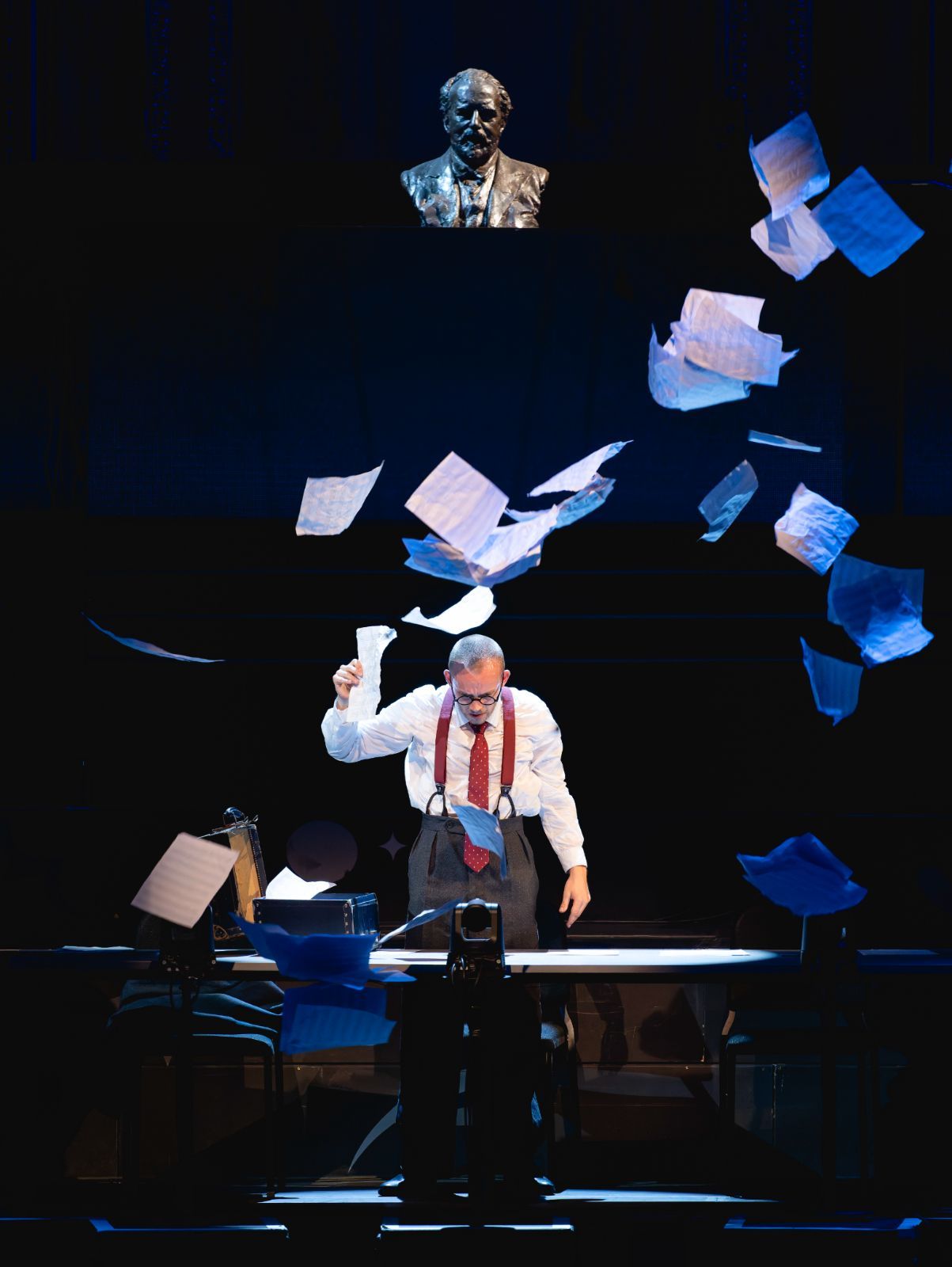 Max Revell as Dmitri Shostakovich &copy; BBC | Andy Paradise