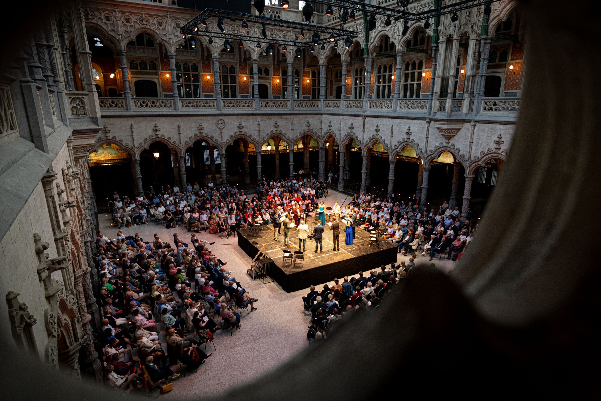 Huelgas Ensemble at Antwerp Handelsbeurs &copy; Johan Beckers | Laus Polyphoniae