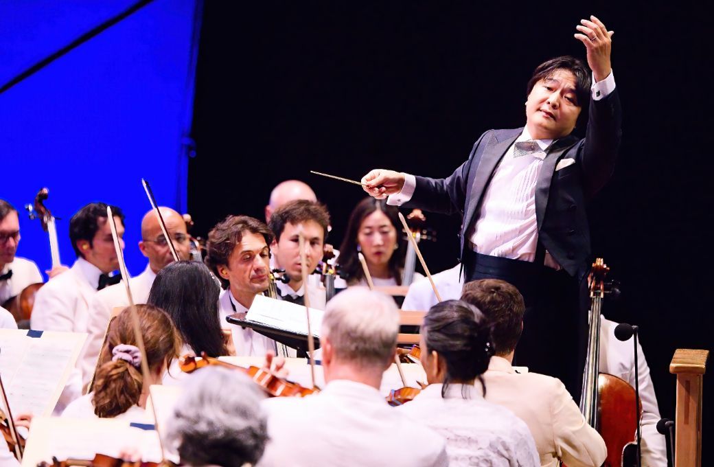 Kazuki Yamada conducts the Boston Symphony Orchestra &copy; Hilary Scott, courtesy of the BSO