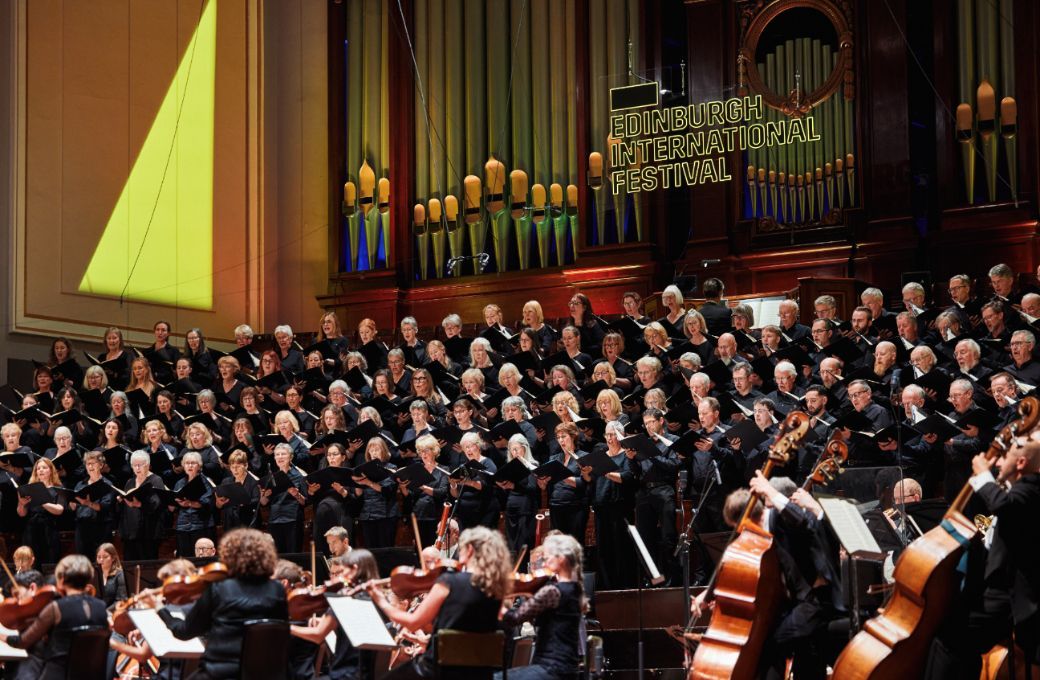 The Edinburgh Festival Chorus and Royal Scottish National Orchestra © Andrew Perry