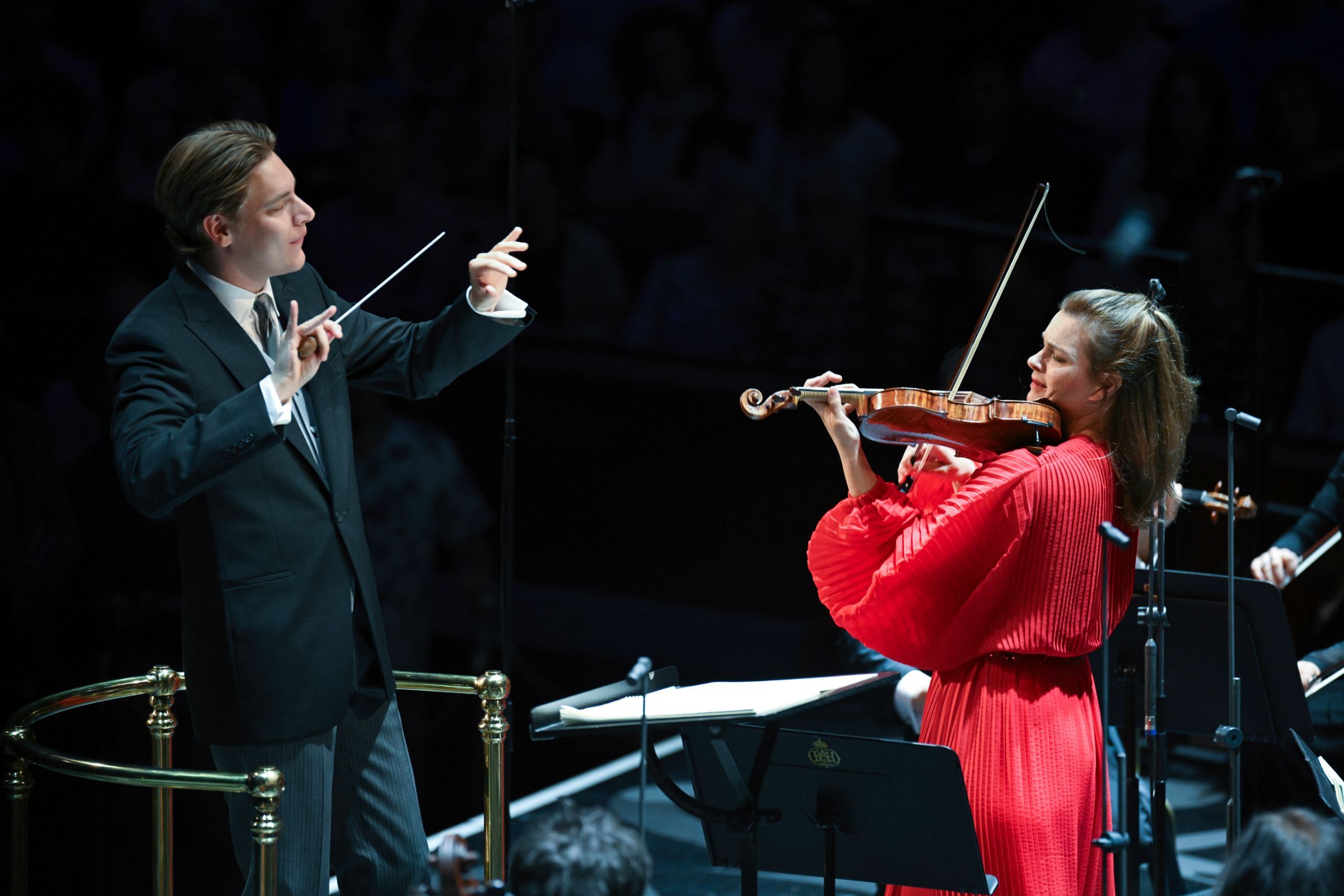 Klaus Mäkelä and Janine Jansen © BBC | Chris Christodoulou