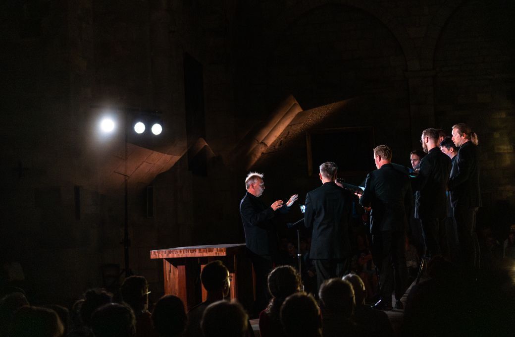 Nigel Short et Tenebrae &copy; Fran&ccedil;ois Le Guen / Festival de Rocamadour