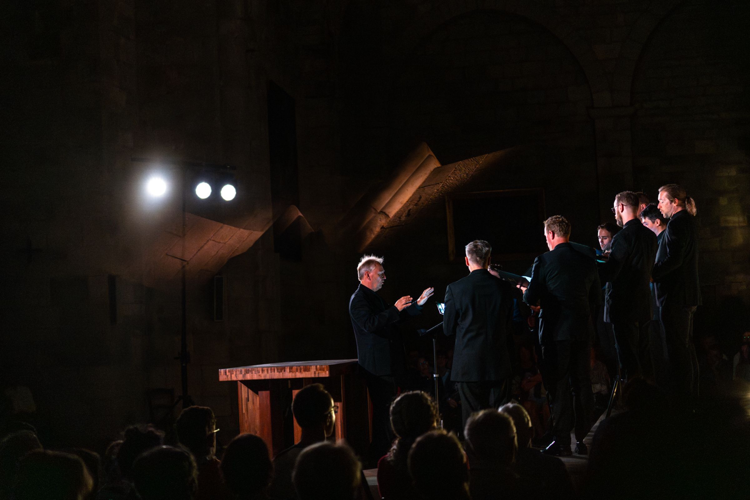 Nigel Short et Tenebrae &copy; François Le Guen / Festival de Rocamadour