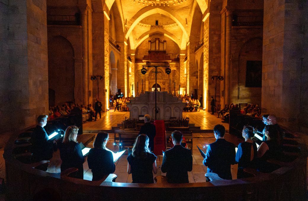 Tenebrae et La Sportelle r&eacute;unis au Festival de Rocamadour &copy; Fran&ccedil;ois Le Guen / Festival de Rocamadour