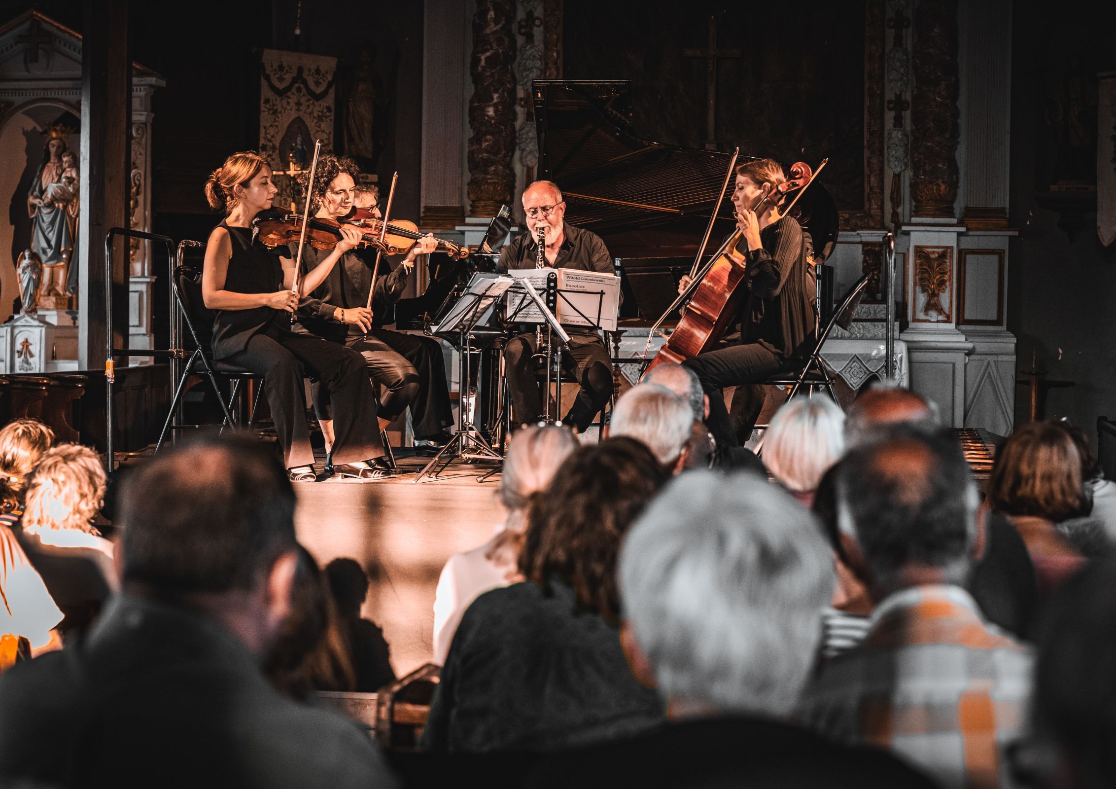 Le sextuor conclusif du festival Écho des falaises © Diego Dujardin