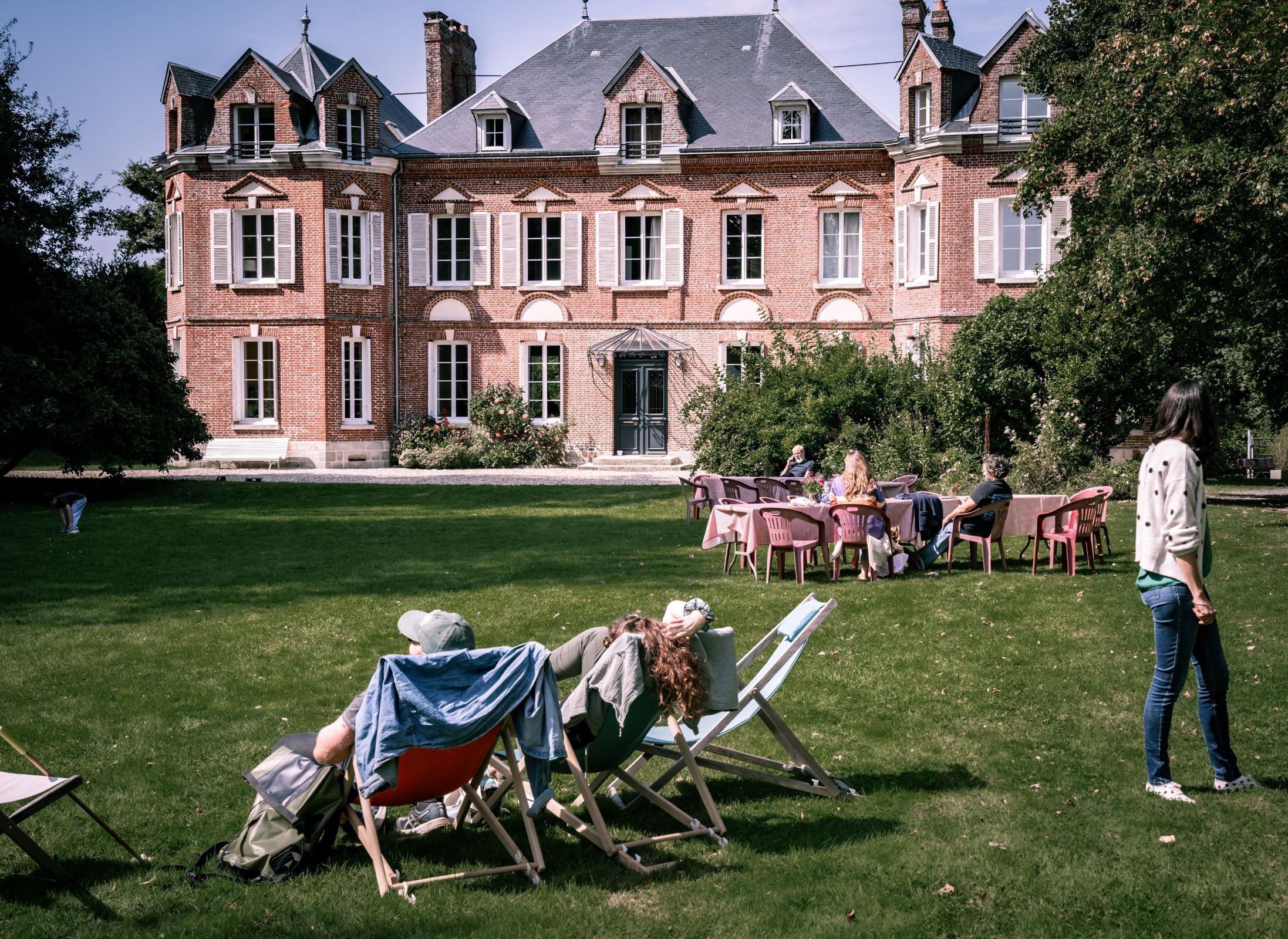 Le Château du Profil pendant le festival Écho des falaises © Diego Dujardin