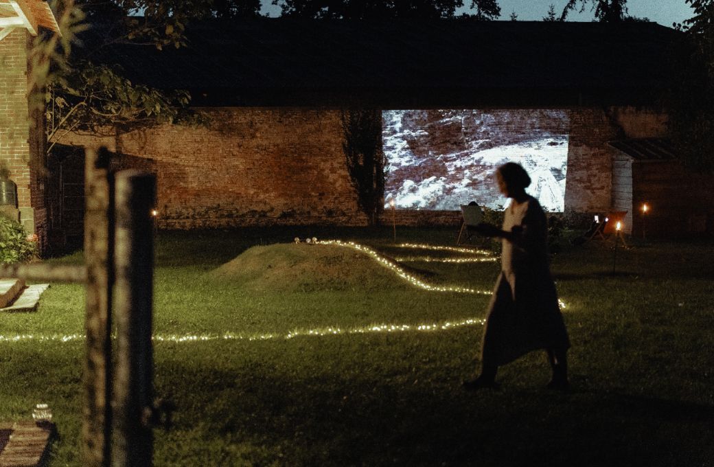 Une installation dans la Nuit Maeterlinck © Diego Dujardin