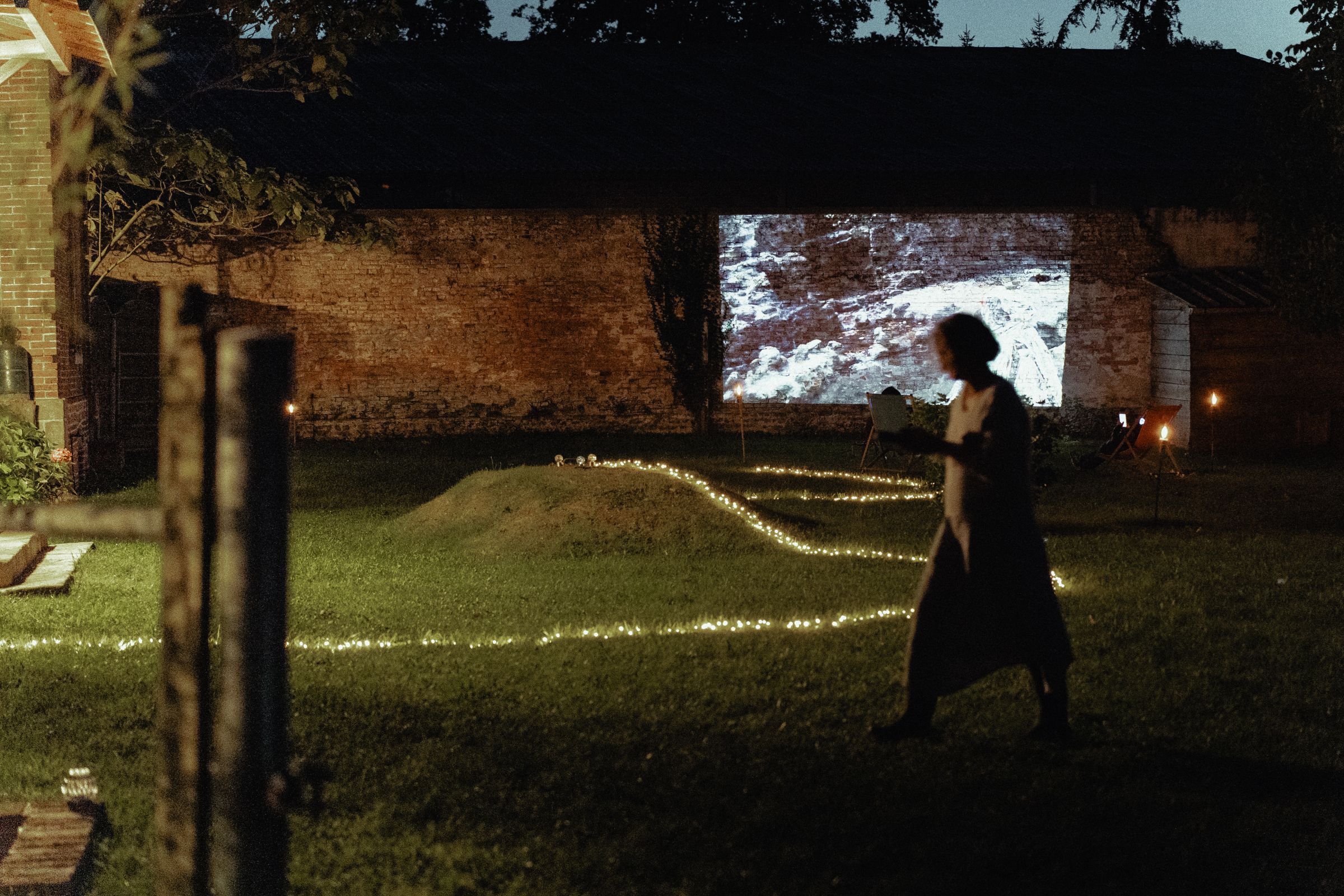 Une installation dans la Nuit Maeterlinck © Diego Dujardin