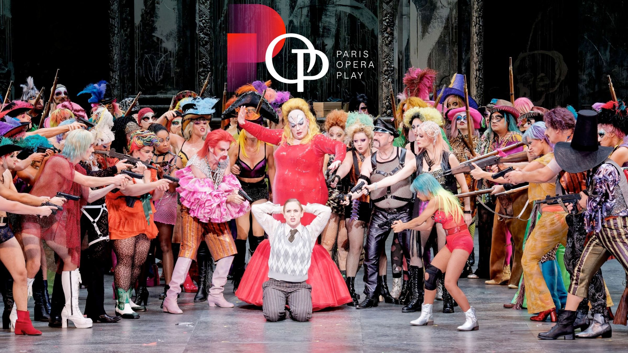 <i>Les Brigands</i> mis en scène par Barrie Kosky, sur Paris Opera Play &copy; Agathe Poupenay | Opéra National de Paris