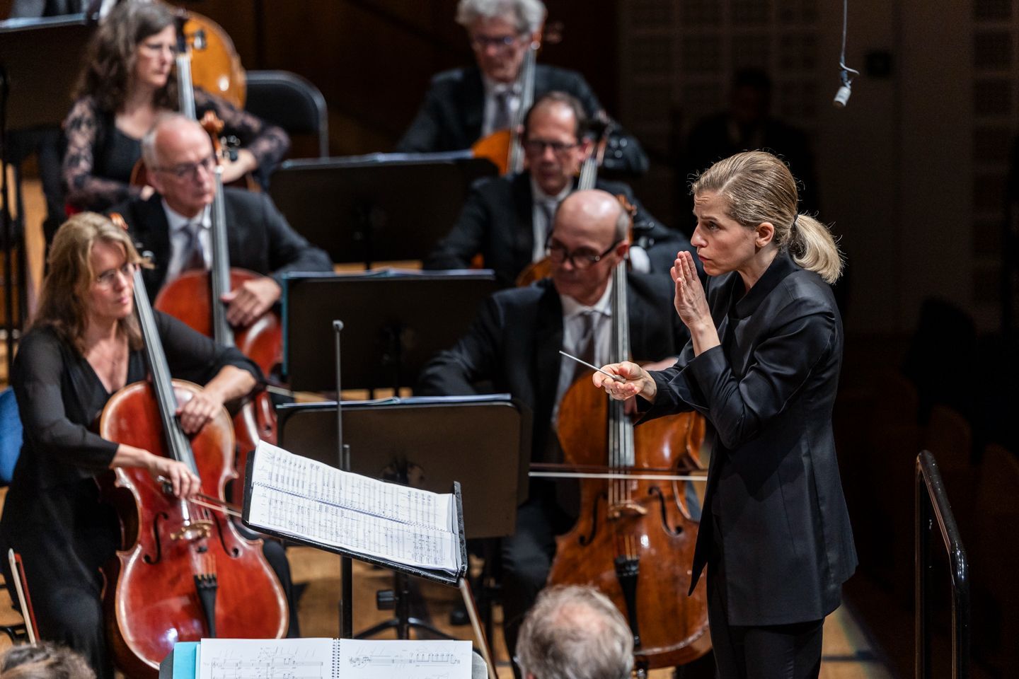 Karina Canellakis conducts the Netherlands Radio Philharmonic Orchestra &copy; Patrick Hürlimann | Lucerne Festival