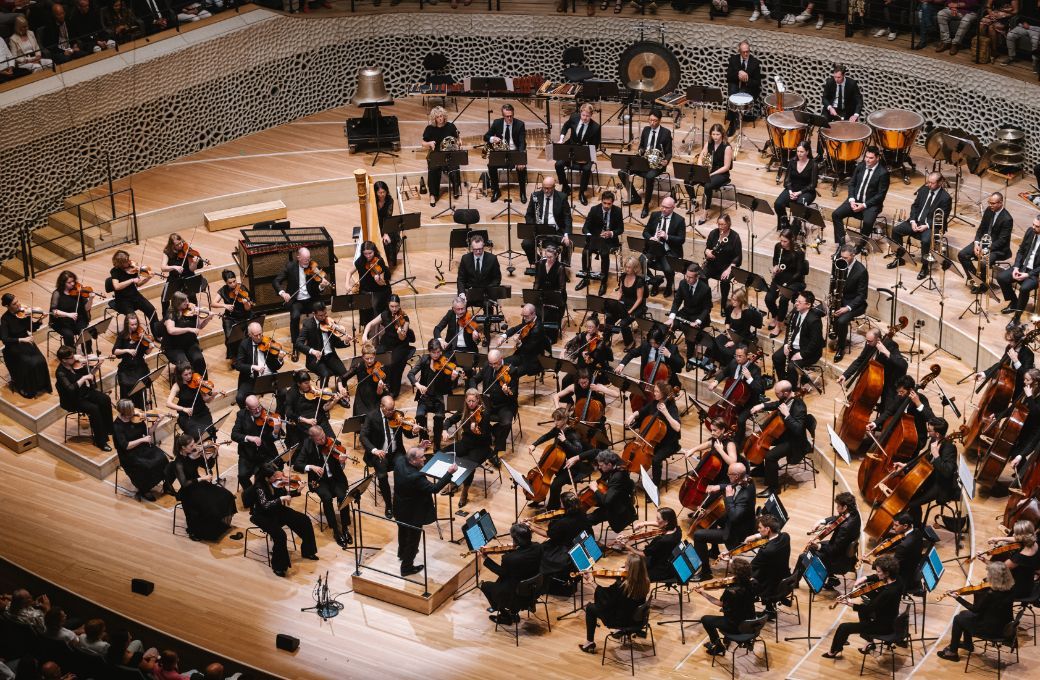 The Melbourne Symphony Orchestra in the Elbphilharmonie © Daniel Dittus