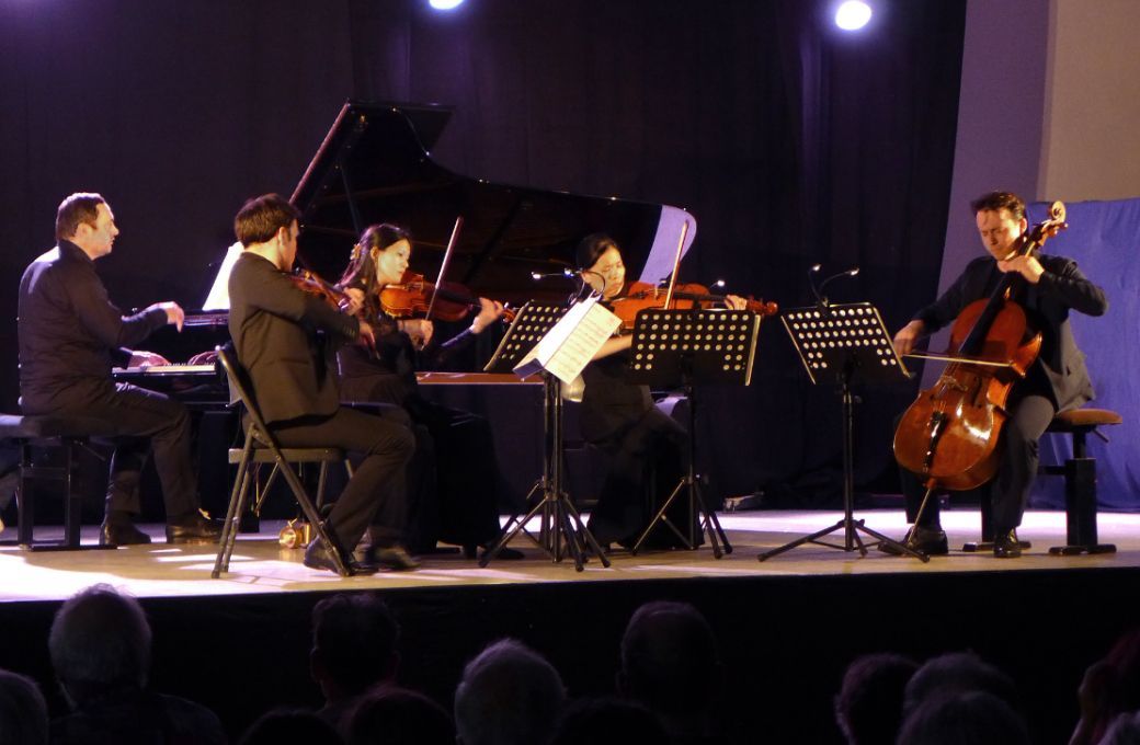 Le Quatuor Hermès et Jean-Baptiste Fonlupt © Patrice Cartier