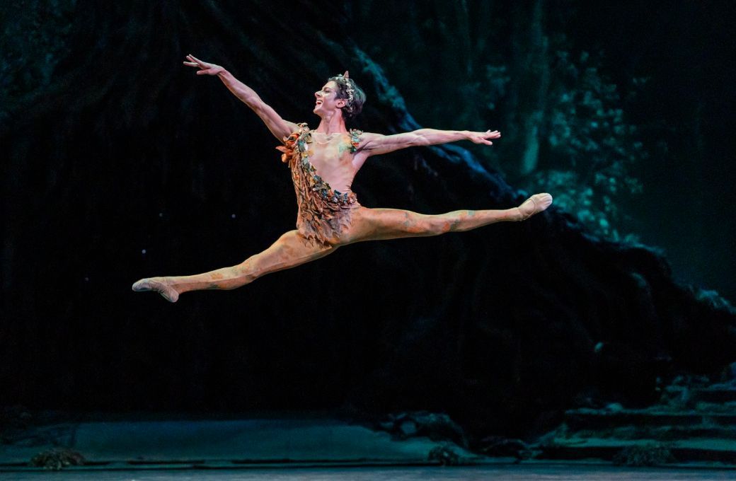 Caspar Lench as Puck in Ashton's <i>The Dream</i>, The Royal Ballet © Tristram Kenton