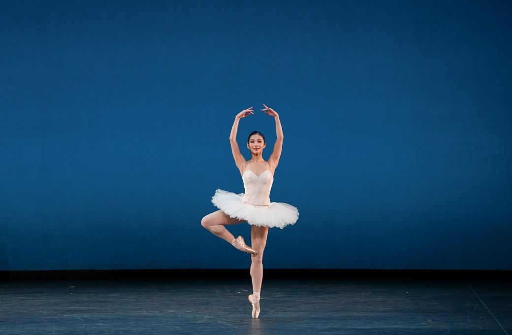 Yoon Jung Seo in Harald Lander's <i>Études</i>, American Ballet Theatre © Emma Zordan