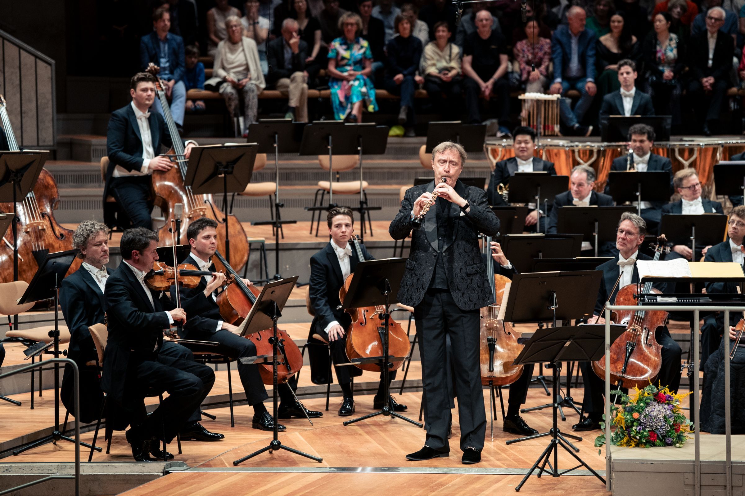 Albrecht Mayer bei der Zugabe &copy; Lena Laine