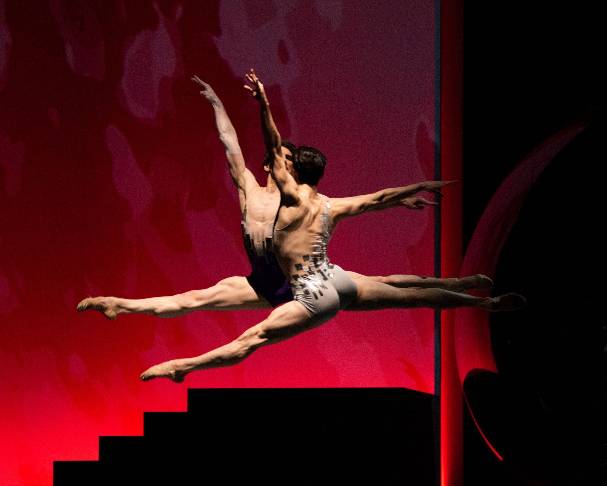 Aaron Robison and Joseph Walsh in Yuri Possokhov's <i>“...two united in a single soul...”</i> &copy; Erik Tomasson