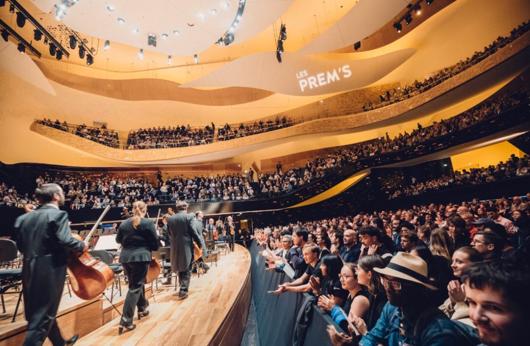 L'entrée des musiciens du Gewandhausorchester © Denis Allard