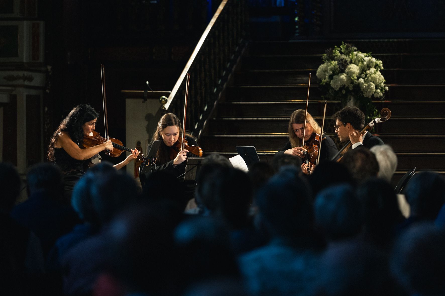 Corina Belcea, Sonoko Miriam Welde, Karolina Errera and Victor Julien-Laferrière &copy; Valentine Chauvin