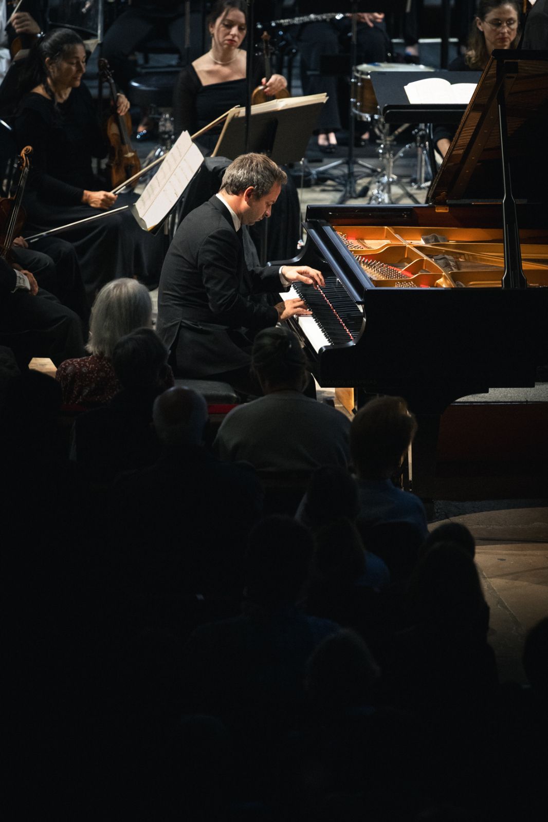 Bertrand Chamayou and the Orchestre National de France © Valentine Chauvin