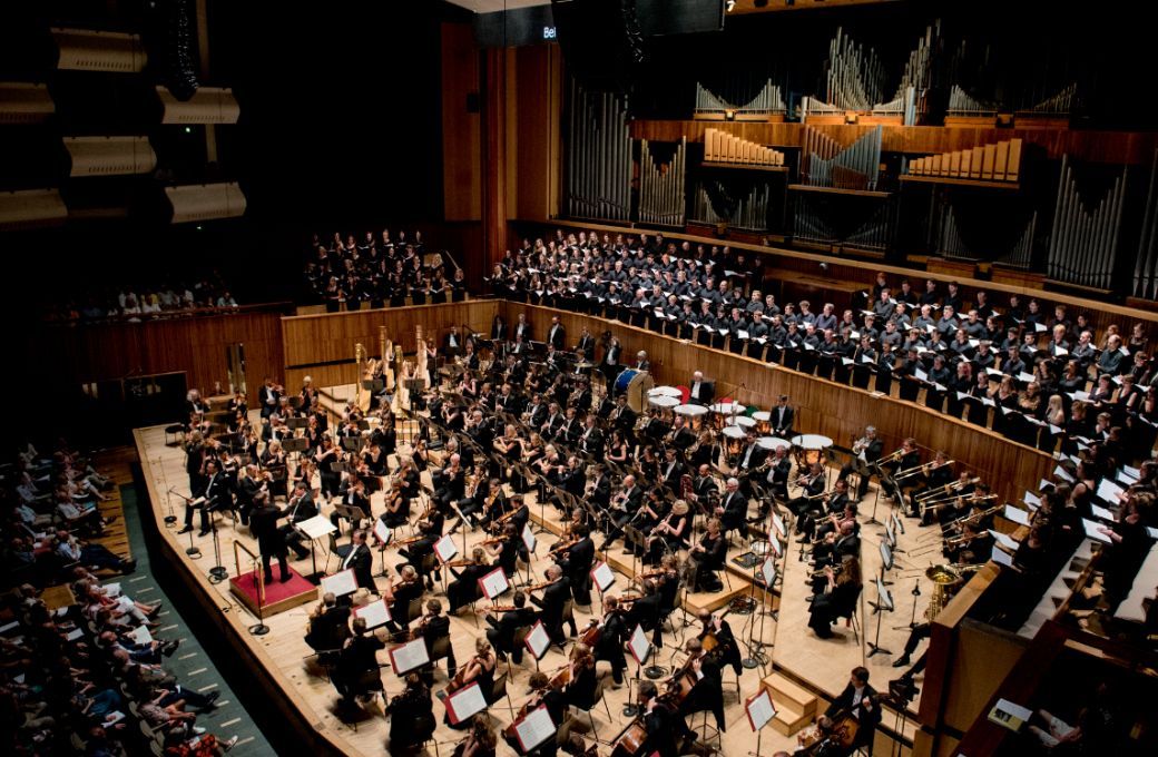 Philharmonia Orchestra and Chorus at London’s Royal Festival Hall © Camilla Greenwell