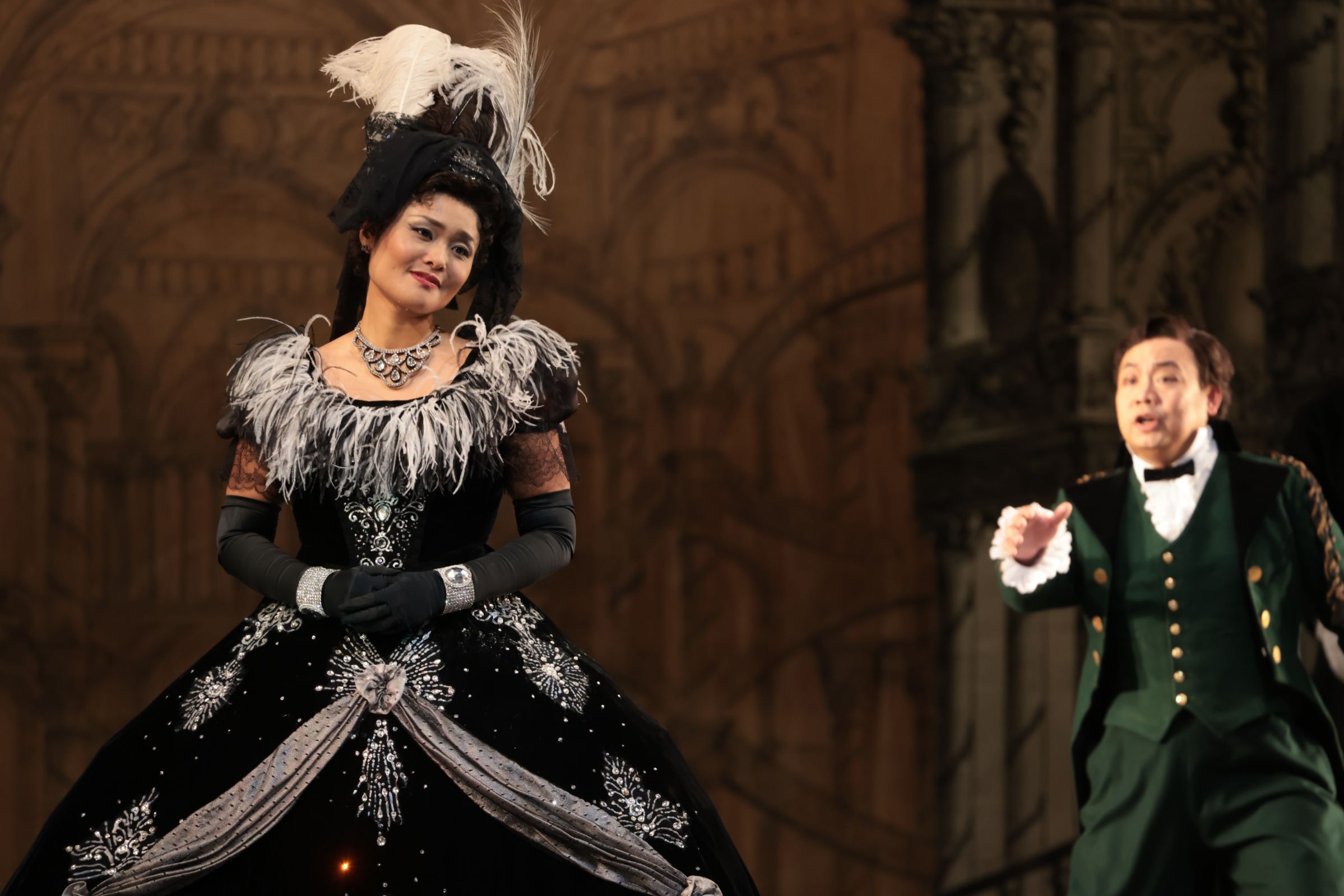 Aya Wakizono (Cenerentola) and Chuan Wang (Don Ramiro) &copy; Brescia e Amisano | Teatro alla Scala