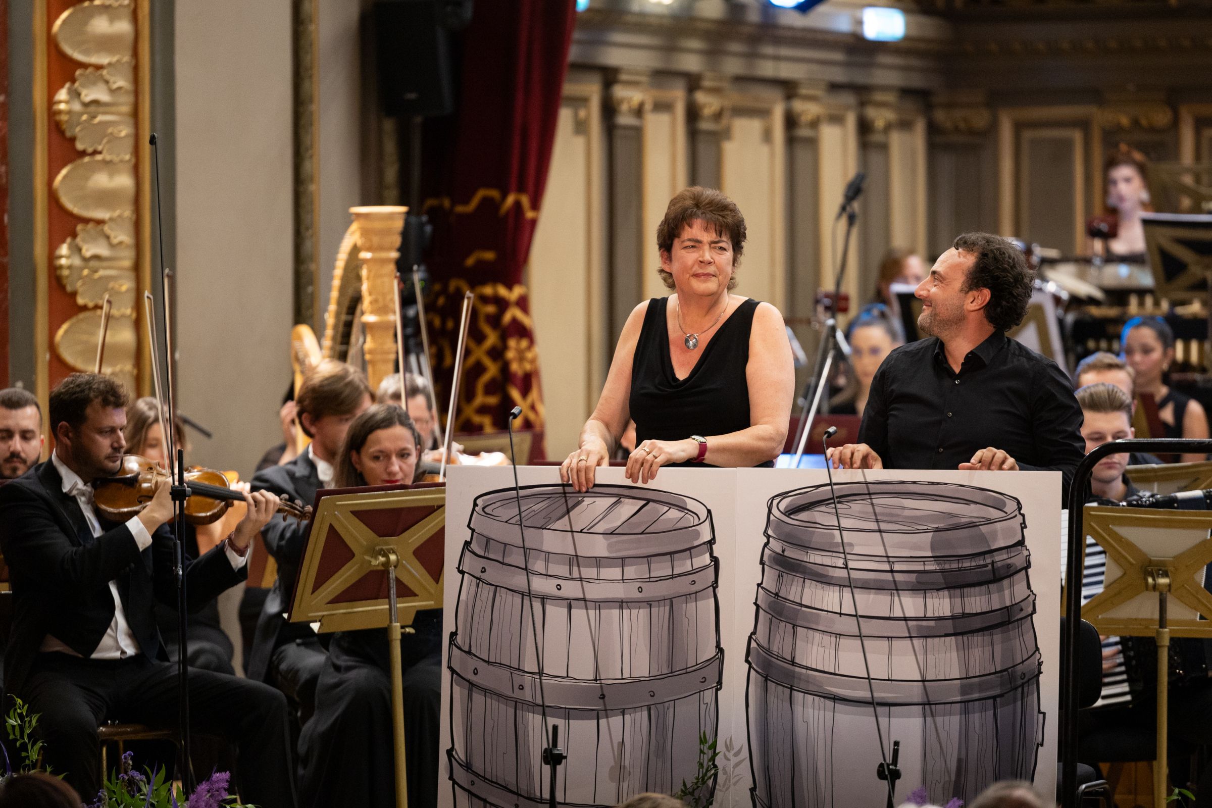 Hilary Summers and Leonardo Cortellazzi in <i>Fin de partie</i> &copy; Andrada Pavel
