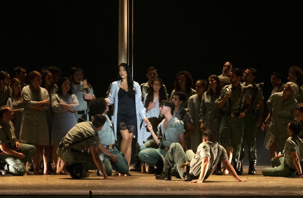 Sofija Petrović en el papel de Carmen &copy; Alfonso Rego