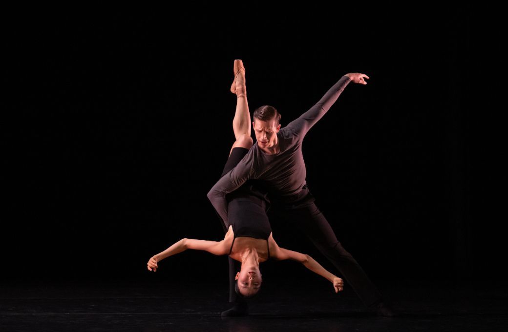 Jimin Kim and Nicholas Vavrecka in Liam Scarlett's <i>Consolations & Liebestraum</i> © Photography by ASH