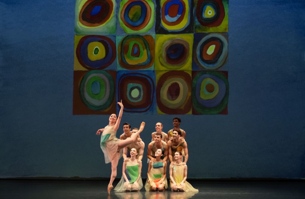 Yuria Isaka and London City Ballet in Alexei Ratmansky's <i>Pictures at an Exhibition</i> © Photography by ASH