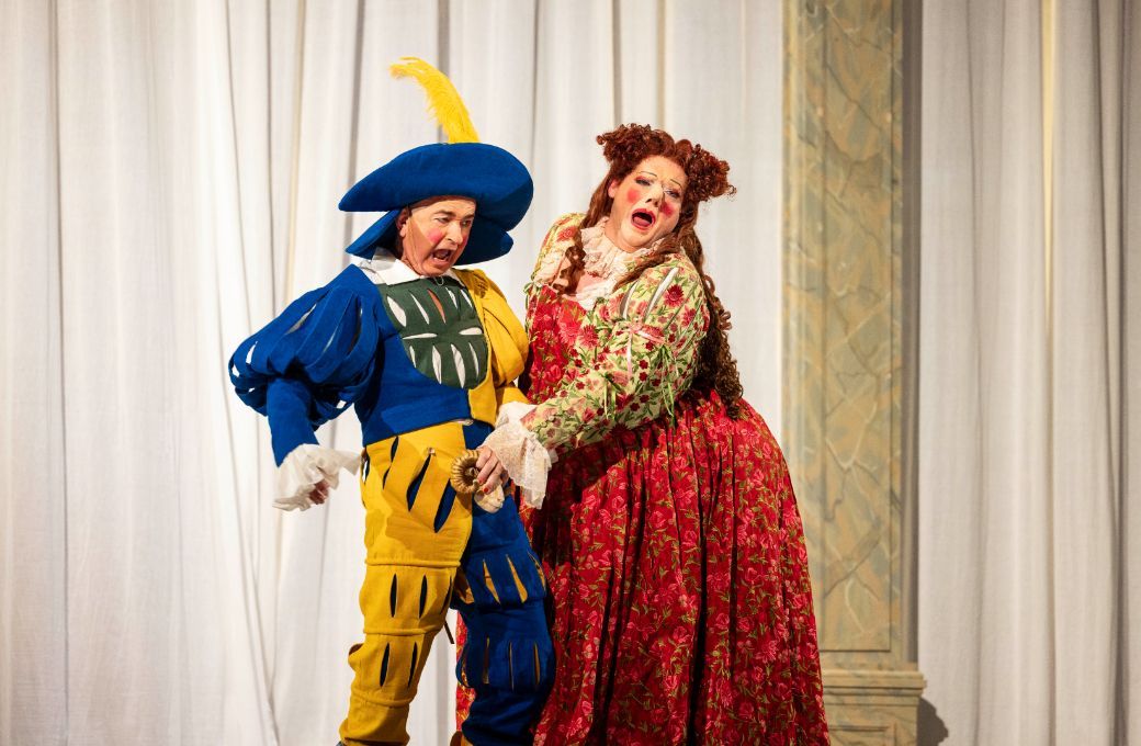 Dominique Visse (Delfo) and Marcel Beekman (Atrea) &copy; Clemens Manser Photography