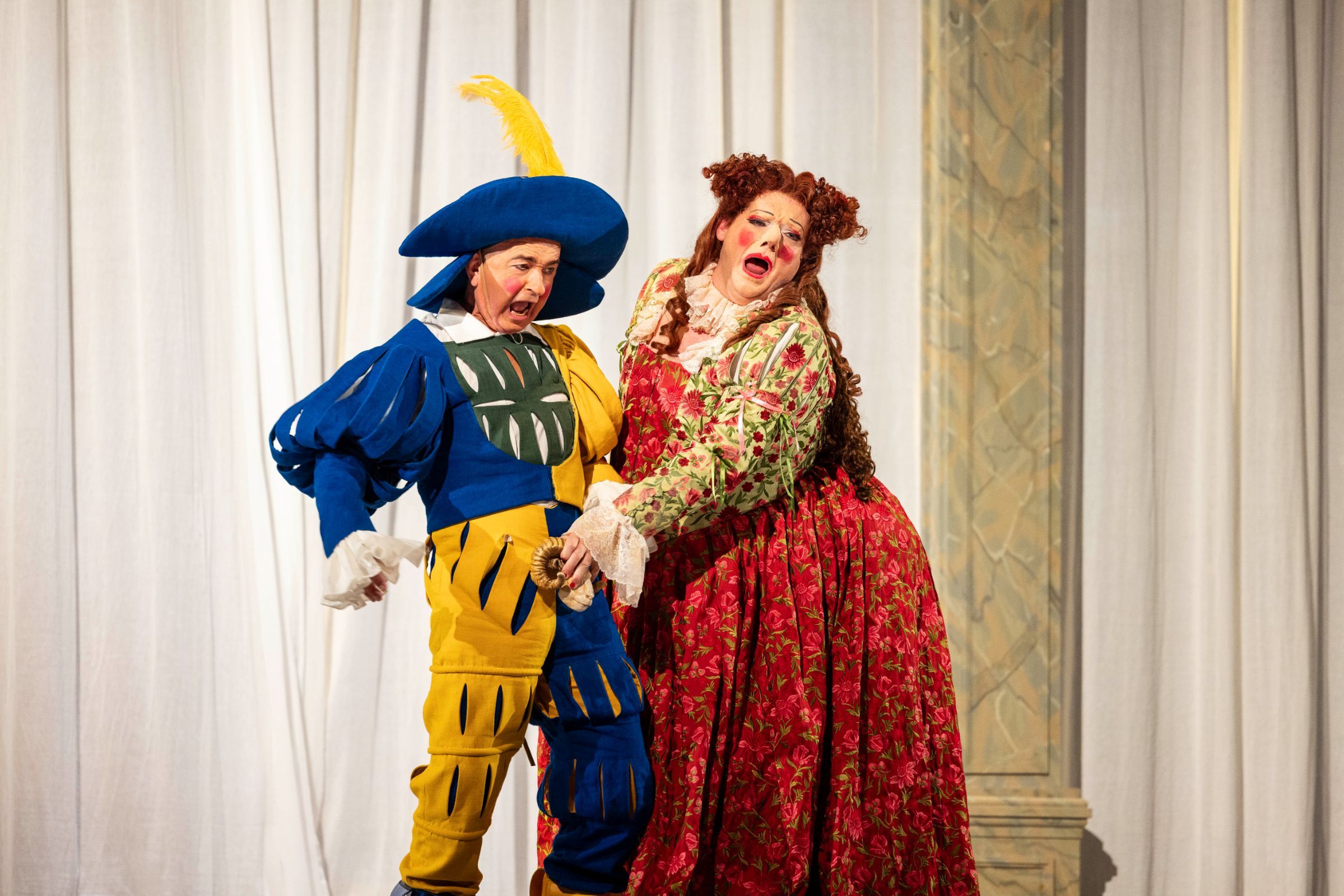 Dominique Visse (Delfo) and Marcel Beekman (Atrea) &copy; Clemens Manser Photography