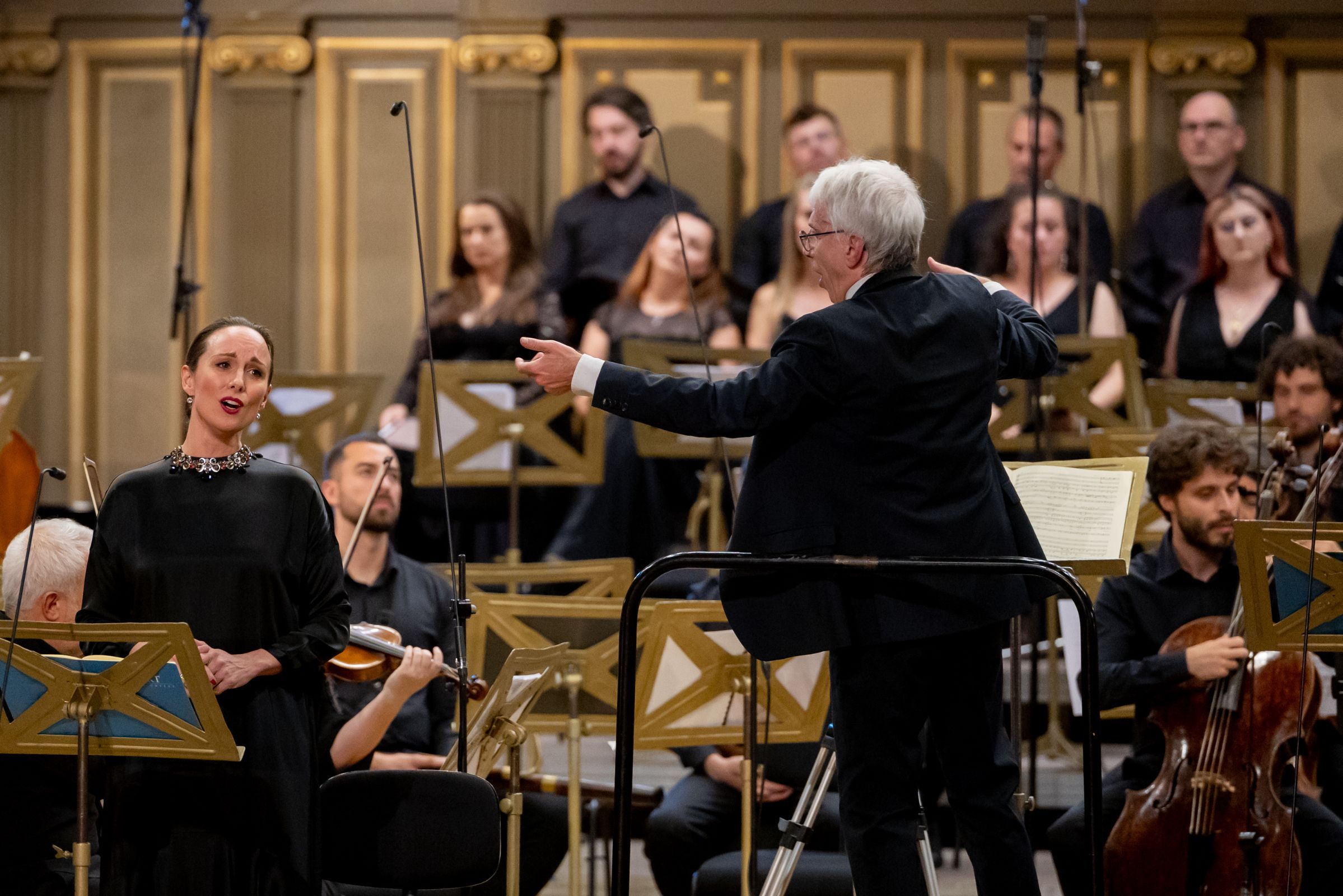 Anett Fritsch, Giovanni Antonini and Il Giardino Armonico &copy; Andrei Gîndac