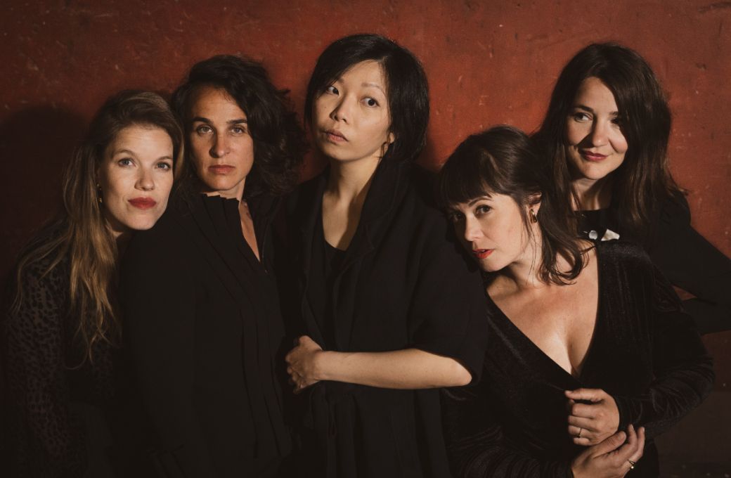 Diana Soh, au milieu du Quatuor Présages &copy; Vincent Ducard