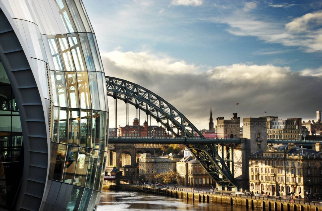 The Glasshouse and Tyne Bridge © David Teirnan