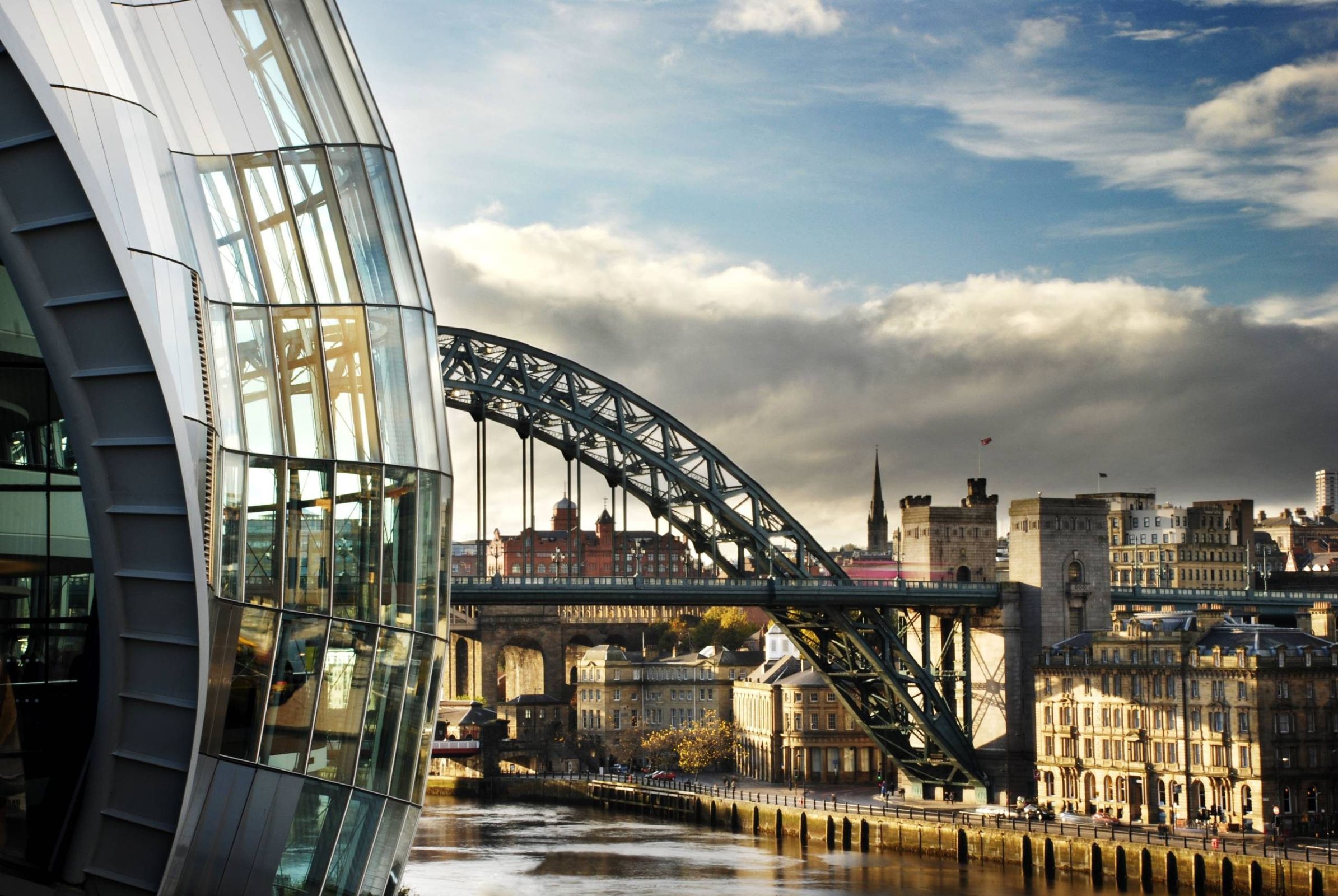 The Glasshouse and Tyne Bridge &copy; David Teirnan
