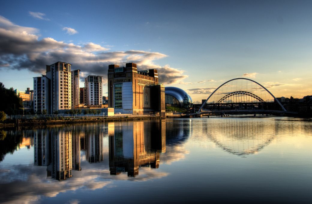Baltic Centre for Contemporary Art, and Millennium Bridge &copy; Wilka Hudson | Flickr