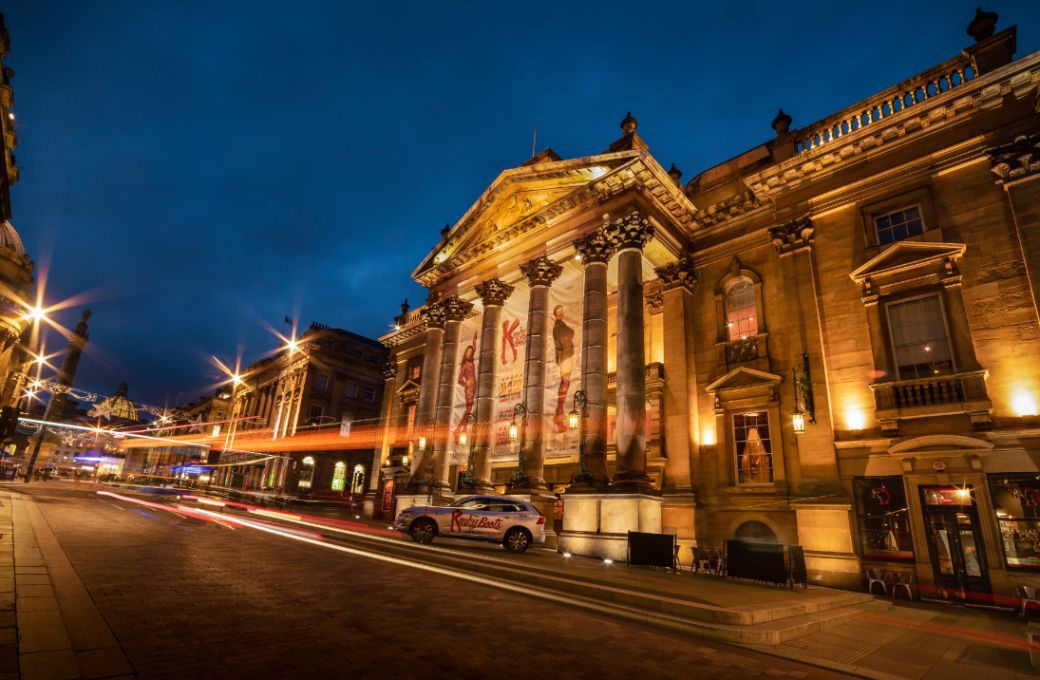 Newcastle Theatre Royal and Grey Street &copy; NewcastleGateshead
