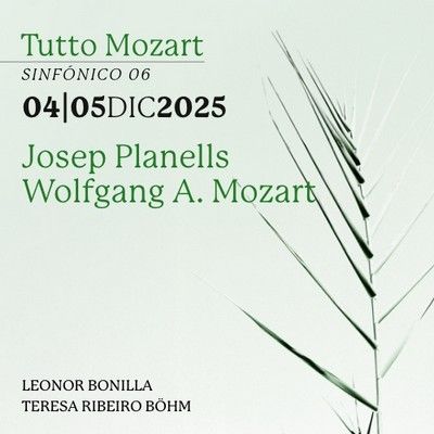 Sinfónico 06: Tutto Mozart