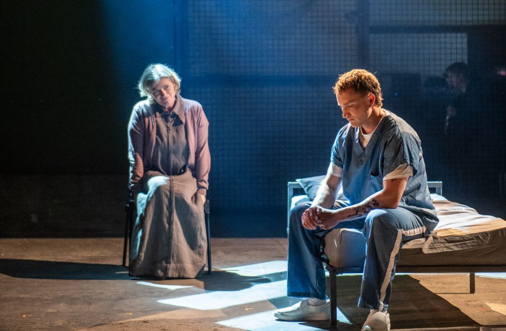 Hattie Marshall (Sister Helen Prejean) and Lachlan Higgins (Joseph De Rocher) &copy; John Marshall