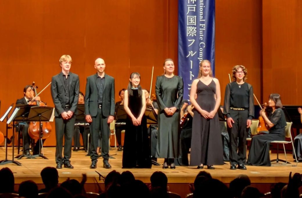 Finalists of Kobe International Flute Competition &copy; Kobe International Flute Competition