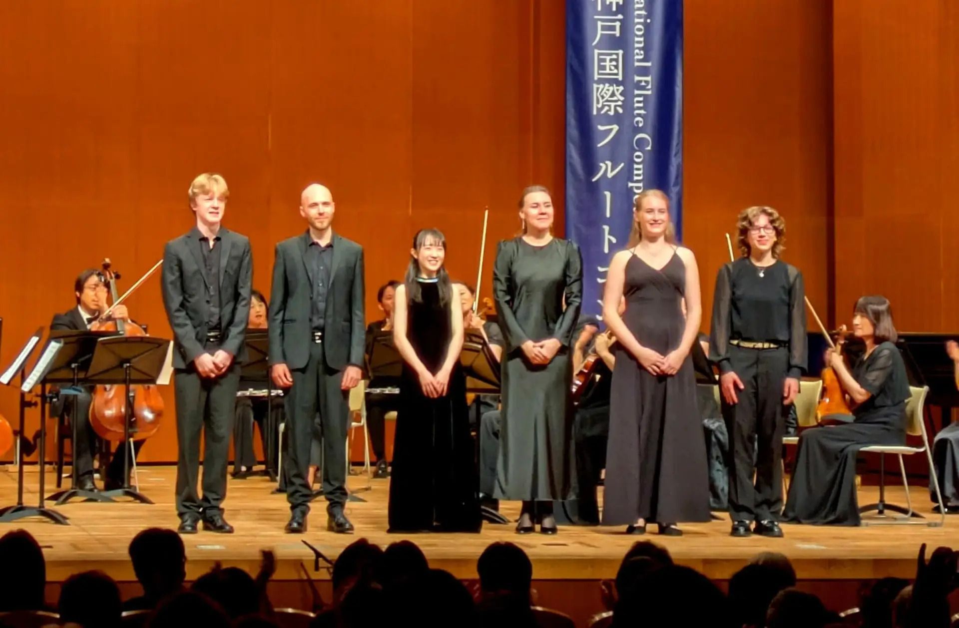 Finalists of Kobe International Flute Competition &copy; Kobe International Flute Competition