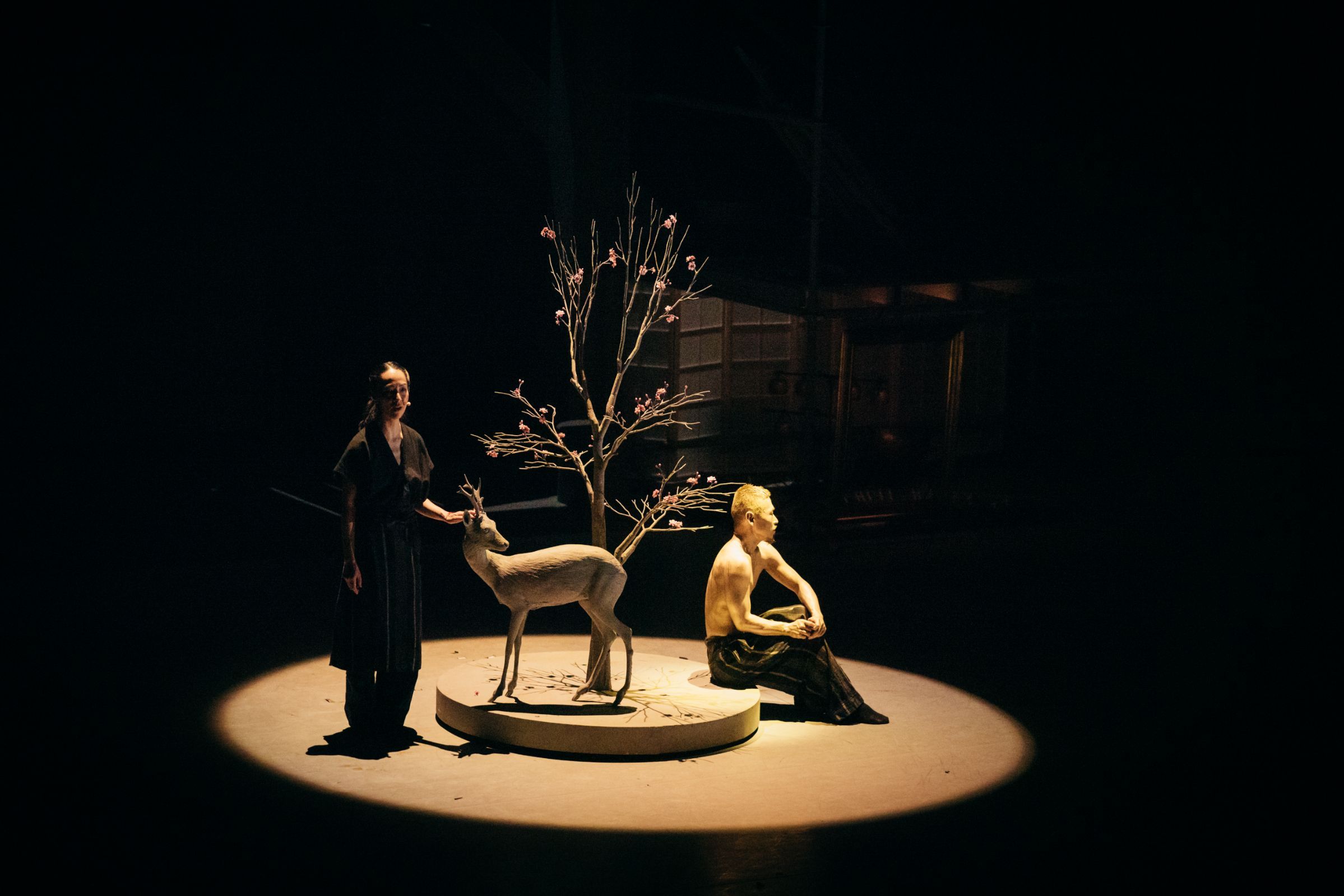 Tsubasa Hori and Kazutomi 'Tsuki' Kozuki in Sidi Larbi Cherkaoui's <i>Vlaemsch (chez moi)</i> &copy; Filip Van Roe