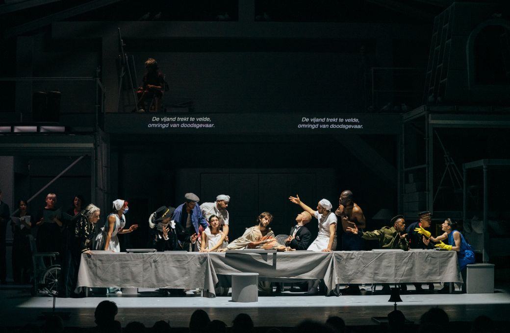 Eastman Company in Sidi Larbi Cherkaoui's <i>Vlaemsch (chez moi)</i> &copy; Filip Van Roe