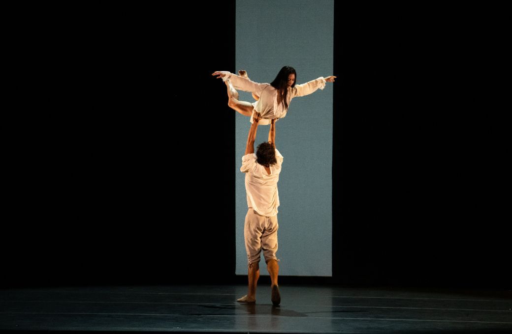 Hannah O'Neill and Hugo Marchand of the Paris Opera Ballet in <i>Le Parc</i> by Angelin Preljocaj &copy; Steven Pisano