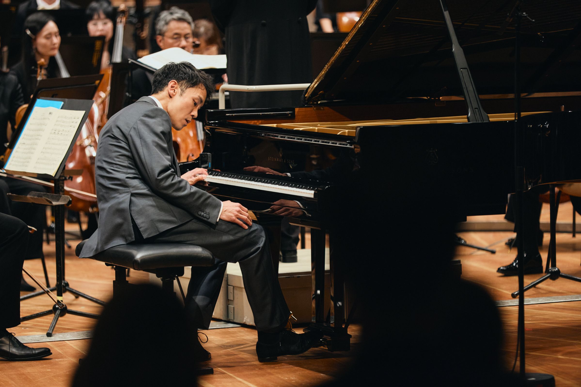 Ben Kim and the Busan Philharmonic Orchestra © Fabian Schellhorn