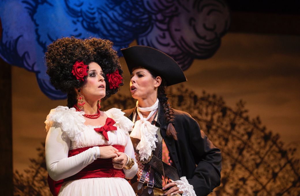 Blanca Valido (Do&ntilde;a Elena) e Irene Palaz&oacute;n (Vizconde) &copy; Fundaci&oacute;n Juan March