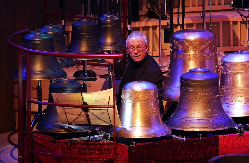Graham Johns and the RLPO's “Forever Bells” &copy; Gareth Jones