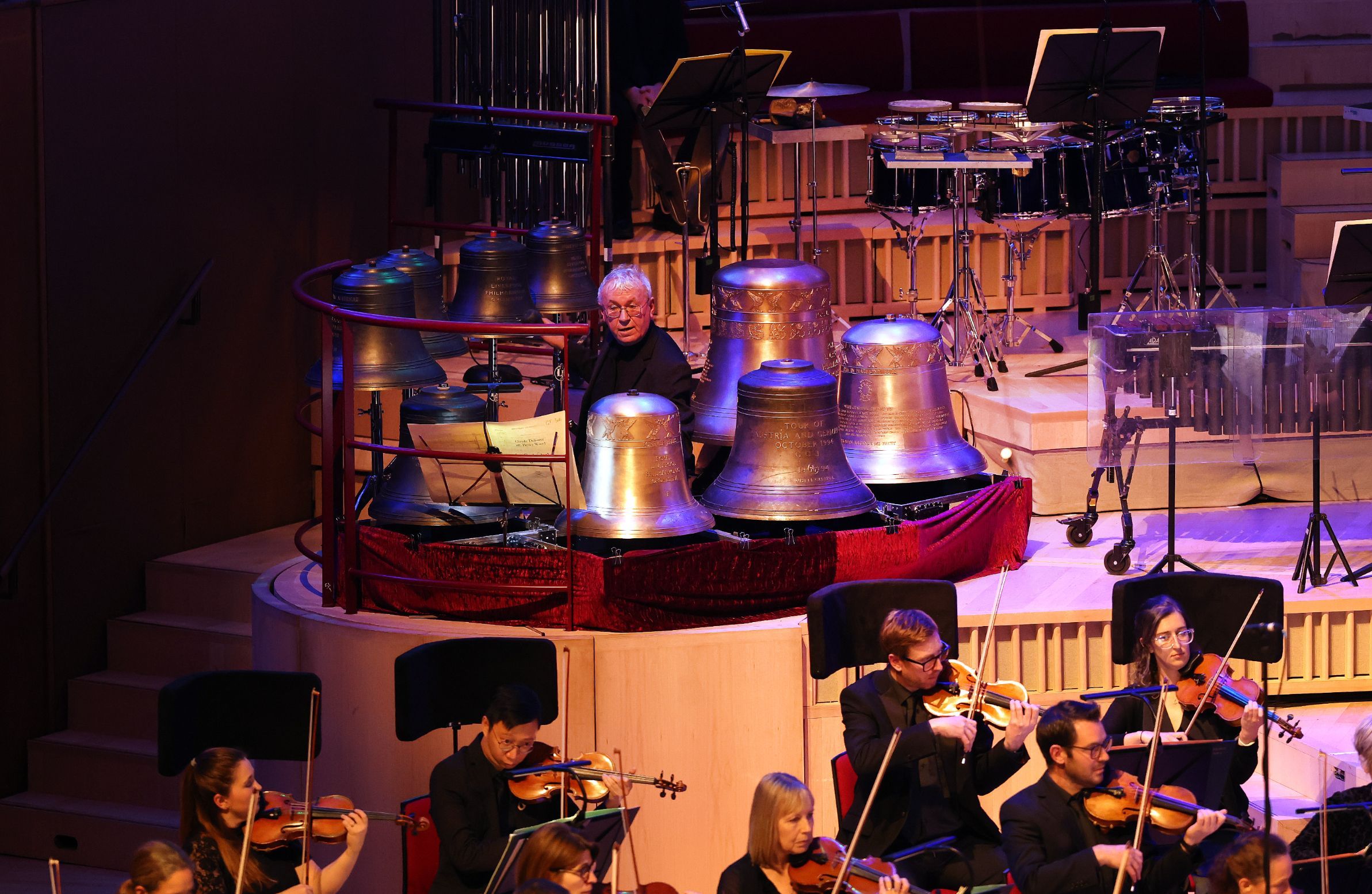 Graham Johns and the RLPO's “Forever Bells” &copy; Gareth Jones