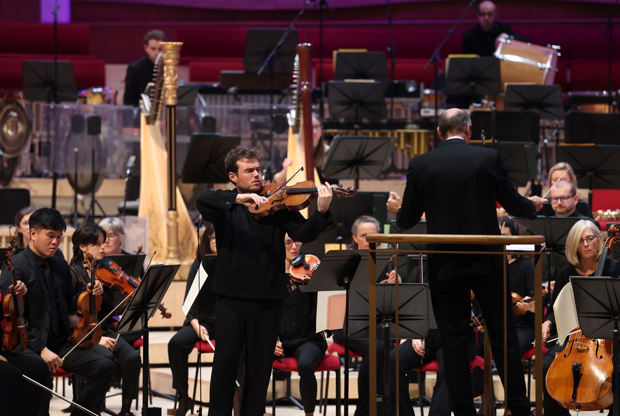 Timothy Ridout and Andrew Manze &copy; Gareth Jones