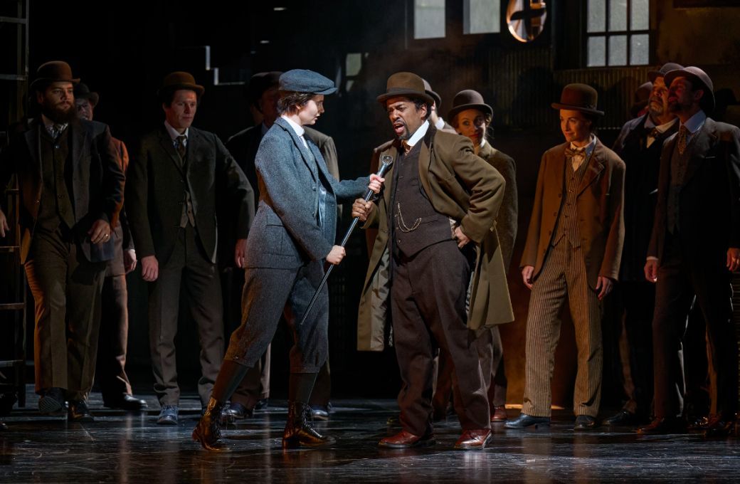 Alex Hetherington (St&eacute;phano) and Justin Welsh (Gr&eacute;gorio) &copy; Michael Cooper